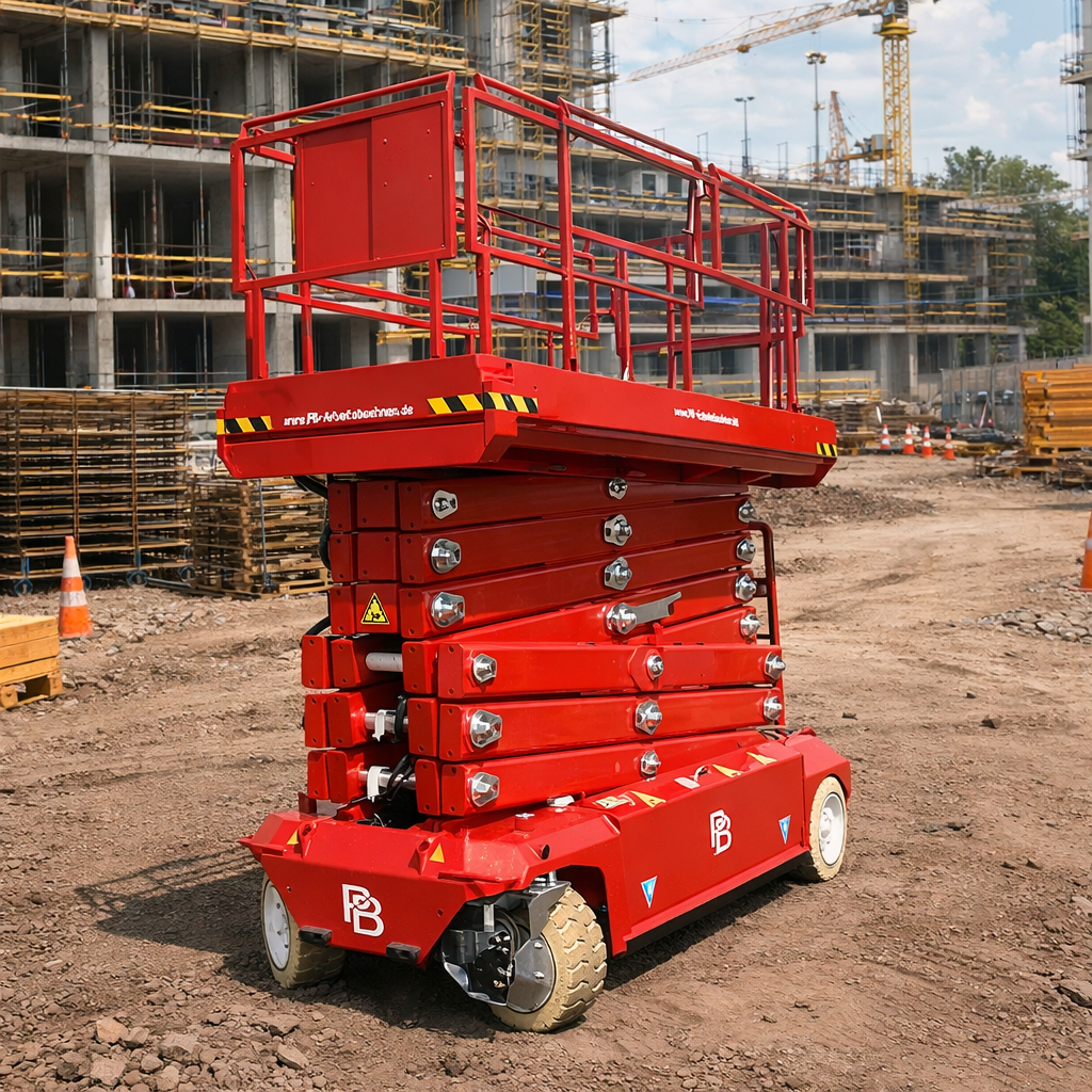 podnośnik nożycowy elektryczny 17 m